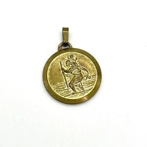 St. Christopher Medal‎ Pendant Religious Charm Travel Protect Souvenir